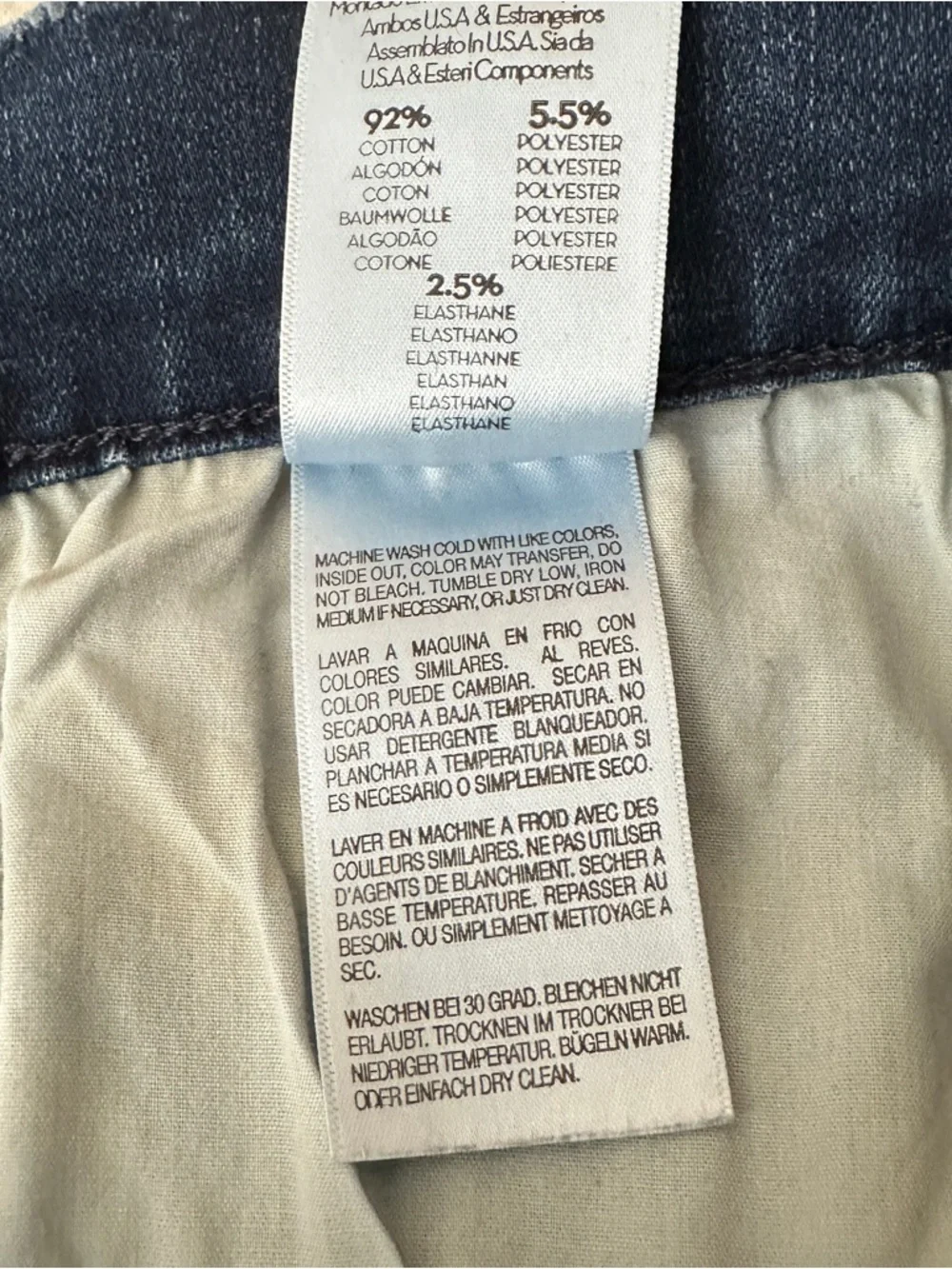 MOTHER Double Fray Charmer Crop Jean in Photo Finish Size 29